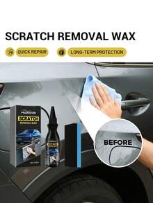 Scratch Repair Cream, Car Paint Scratch Repair & Maintenance, Renew & Brighten Automotive Surface - A - View 10