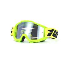 In-Stock Motorcycle Off-Road Goggles, Outdoor Riding Windproof And Sandproof Protective Eyewear, Cycling Glasses - 黑框黑灰帶銀片 - 查看 9