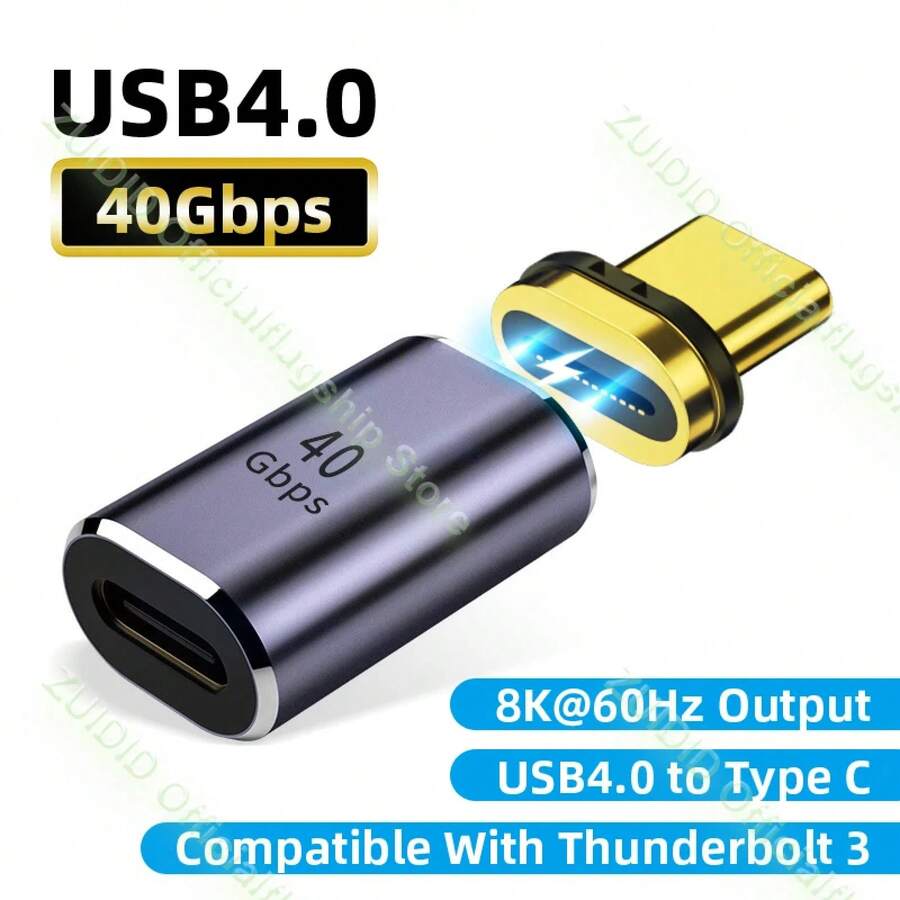 Adaptadores de cable de carga - 1 Conector Plateado - Ver 1
