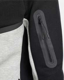 Nike Sportswear Tech Fleece Windrunner Hoodie Black/Dark Grey Heather/Black HV0949-011 - 彩色 - 查看 4