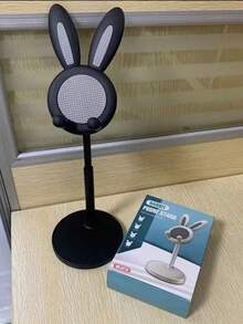 2个装兔子造型手机支架，可调节高度桌面平板支架，稳定防滑直播支架，兼容手机，床头倾斜支撑 - 多色 - 查看 12