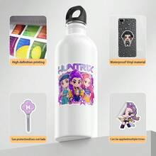 Hasbro Hình dán hoạt hình K-Pop chống nước cho laptop - Phong cách ngẫu nhiên - Xem 8