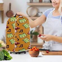 Butterfly Watermelon And Other Pattern Blender Dust Covers, Household Blender Dust Covers, Dust-Proof And Washable Food Processing Machine Dust Covers, Household Juicer Dust Covers, High Appearance Level Kitchen Storage Covers - Full Coverage - View 3