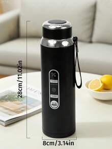 33.81oz Stainless Steel Portable Insulated Cup, Large Capacity Tea Cup Water Bottle For Outdoor Camping Travel - Multicolor - View 7