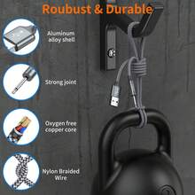 USB Charger Cord 2.5mm, (2-Pack 3ft) Replacement DC Charging Cable (Grey) - View 6