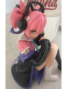 1pc [PVC Anime Collectible Figure] Urica Tomorrow Ark: Limited Edition Anime Character Statue - Anime Fan Home & Car Decor Gift, Exclusive Manga Character Collectible, Detachable Base, 1/8 Scale PVC Action Figure - 彩色 - 查看 11