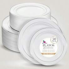Disposable Plates, Bowls & Cutlery - As Pic - View 7