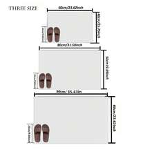 Retro Floor Mat, Green, Rectangular, Suitable For Living Room, Bedroom And Kitchen Decoration - C - View 4