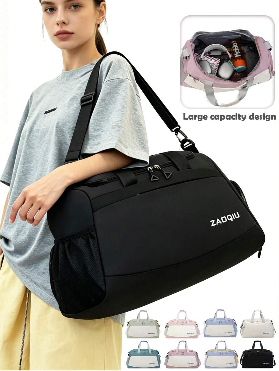 Túi du lịch/ba lô có ngăn đựng giày, túi thể thao/túi tập gym unisex, túi du lịch cuối tuần/qua đêm dung tích lớn/túi xách tay