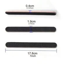Nail File 25pcs Reusable Double Sides Washable Nail File Manicure Tools Suit For Home Salon - Multicolor - View 7