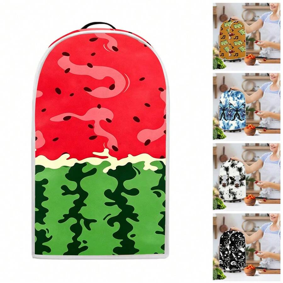 Butterfly Watermelon And Other Pattern Blender Dust Covers, Household Blender Dust Covers, Dust-Proof And Washable Food Processing Machine Dust Covers, Household Juicer Dust Covers, High Appearance Level Kitchen Storage Covers - Full Coverage - View 1
