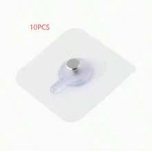 5pcs/10pcs/20pcs Adhesive Hooks, No Drill Damage, Strong Sticky Wall Hooks For Photo Frames, Paintings, No Nails Required - Multicolor - View 13