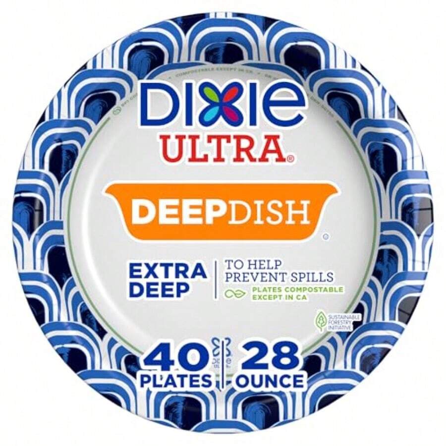 Disposable Plates, Bowls & Cutlery - Multicolor - View 1