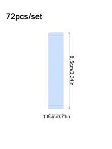 72片透明双面胶带，隐形乳贴，强力衣物胶，防滑服装配件，固定贴，防止内衣外露，皮肤/身体护理工具，节日必备，露营/旅行必备，婚礼，情人节，复活节 - 膚色 - 查看 13