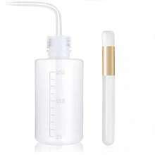 3件套 150/250/500毫升 塑料睫毛嫁接清洁洗液瓶，鼻黑头和面部清洁刷，睫毛嫁接用品 - 彩色 - 查看 7