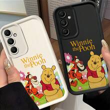 名创优品迪士尼小熊维尼手机壳，适用于三星S26 Ultra/S26 Edge/S26 Plus/S26/S25 Ultra/S25 Plus/S25/S25FE/S25Edge/S24 Ultra/S24 Plus/S24/S24FE/S23FE/S23 Ultra/S23 Plus/S23/S22 Ultra/S22 Plus/S22/S21 Ultra/S21 Plus/S21/A15/A16/A17/A23/A24/A25/A26/A33/A34/A35/A36/A52/A53/A54/A55/A56/A71/A72/A73/圣诞礼物/女朋友 - 黑色 - 查看 4