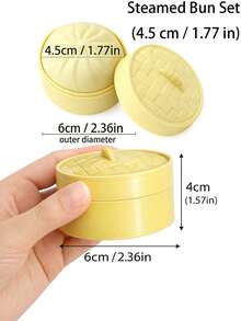 1个2026新款逼真烤猪肉包子慢回弹玩具，可爱食物减压捏捏乐，爆款发泄玩具，完美礼物 - 节日礼物 - 彩色 - 查看 13