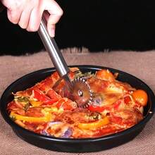 1/2pcs Pastry Cutter Set, Stainless Steel Italian Dumpling/Pizza Cutter And Fluted Pasta Roller With Ergonomic Handle, Kitchen Tools For Dough And Pie Crust Making (Silver) - Silver - View 8