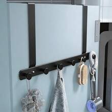 1 Stück 18cm hoher Über-die-Tür-Hänger mit Haken, einfach zu installieren, ohne Löcher bohren zu müssen, Metall Über-die-Tür-Hänger zum Aufhängen von Hüten, Schlüsseln, platzsparende Aufbewahrung für Zuhause, für Eingang, Badezimmer, Schlafzimmer, Zuhause, Wohnheim, seine Kommentare, seine Tasche aufhängen, Kleiderbügel, Interessen, Beziehungen, Wandregale, Wandhalter, Klebstoffe, Türhaken, Wandaufkleber, Kommentare - A - Übersicht 8