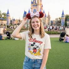 Bộ băng đô tai đính kim sa Disney - Thiết kế mạng nhện và quả táo của Bạch Tuyết, thích hợp cho hóa trang và các bữa tiệc. - Nhiều màu - Xem 6