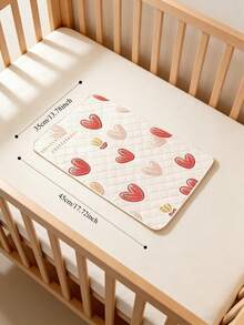 1pc Extra Large Waterproof Baby Mattress Protector - Fits Crib And Changing Table - Washable Durable Polyester Top Layer, Moderate Absorbency - Waterproof Backing To Protect Mattress From Leaks And Spills - Suitable For Newborns, Infants, Potty Training, Travel And Daycare Naps - Ideal Baby Shower Gift And Nursery Essential - Mattress - View 8