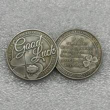 4-Leaf Clover Lucky Coin, Collectible Replica, Because You Deserve All The Happiness In The World, Plated Commemorative Coin - Multicolor - View 7