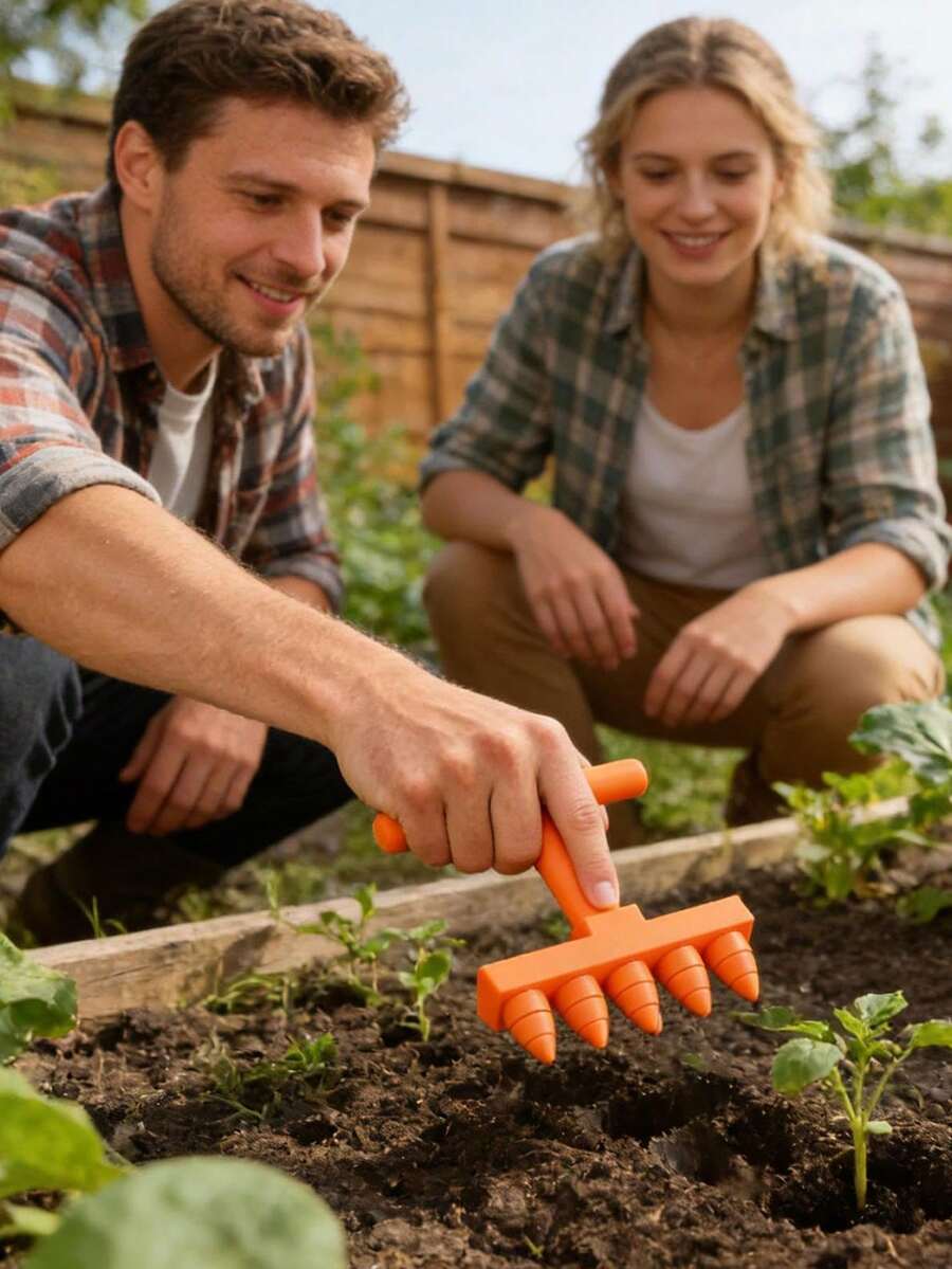 1 dụng cụ gieo hạt làm vườn, thích hợp cho ban công, vườn, trồng rau và hoa con, dụng cụ chuyên nghiệp để gieo hạt cây trồng trong chậu chính xác.