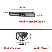 Solar Clip Lights For Outdoor Use, Featuring A Bright Motion Sensor And Three Lighting Modes. These LED Portable Security Lanterns Are Ideal For Camping And Emergency Situations For Outdoor Lighting Suitable For Yards PK Pld Version Wall Mount - Solar Wall Lamp - View 2