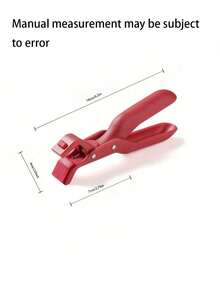 1pc Multi-Functional Silicone Kitchen Trivet - Heat Resistant Tray And Bowl Lifting Clamp - Multicolor - View 3