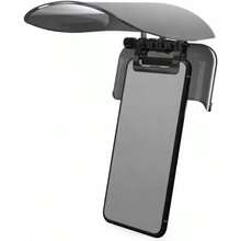 2pcs Portable Phone Screen Sunshade, Foldable And Anti-Glare Phone Screen Cover, Suitable For Outdoor And Beach Use, Privacy Viewing Protection Cover, Compatible With Various Phone Models, Easy Installation Multi-Angle Design - A - View 7