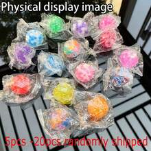 5pcs-20pcs Squishy Stress Relief Water Bead Ball, 3.5cm TPR Soft Rubber Squeeze Toy - Made Of Selected Materials, Suitable For Work, Study, Stress Relief And Emotion Adjustment, Also Applicable For DIY, Multi-Functional And Practical - Multicolor - View 13