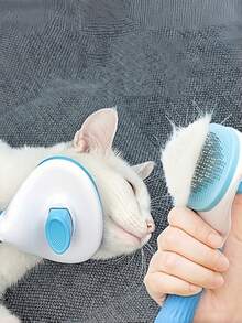 1 Bộ Bàn chải cho thú cưng, Bàn chải cho mèo, Lược chải bọ chét, Bàn chải tự làm sạch, Bàn chải chải chuốt cho thú cưng, Bàn chải massage cho thú cưng, Bàn chải loại bỏ lông rụng, Dụng cụ loại bỏ lông rụng, Lược gỡ rối, Bàn chải loại bỏ lông rụng tự động, Dụng cụ vệ sinh cho thú cưng, Miếng hứng lông, Bàn chải loại bỏ lông thú cưng, Đồ dùng cho thú cưng - Xem 4