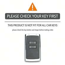 Ốp bảo vệ chìa khóa xe hơi thông minh bằng silicon cho Renault Captur Koleos Kadjar Arkana Megane Dacia Duster Sandero Stepway - A - Xem 5