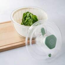Salad Tools & Spinners - White Green - View 2