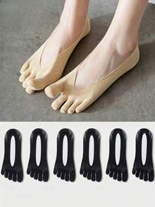 1/4/6 Vớ mùa hè mỏng bằng nhung lưới, vớ năm ngón chống trượt, vớ ngắn hở ngón, vớ đi thuyền, vớ tàng hình, vớ cao gót hở đế. - Nhiều màu - Xem 15