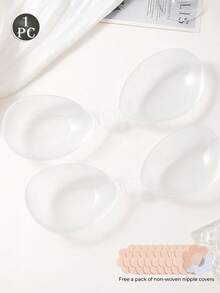 1 Miếng dán ngực silicon mỏng nhẹ, vô hình, thích hợp cho nữ, dùng trong mùa hè, che phủ ngực lớn, phù hợp với váy cưới, miếng dán ngực nhỏ. - Nhiều màu - Xem 20