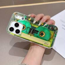 Funda para Teléfono - Una elegante funda para teléfono con un diseño retro de cinta de casete de discoteca, perfecta para varios modelos de , incluyendo los más recientes. - color - Ver 5