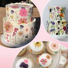 80pcs Pink Pressed Flowers Bulk, Dried Flower Leaves, Natural Pressed Dried Flowers With Tweezer Crafts Resin Mold Candles Cake Bridal Scrapbooking Supplies Local Shipping - Màu hồng, 80 cái - Xem 5