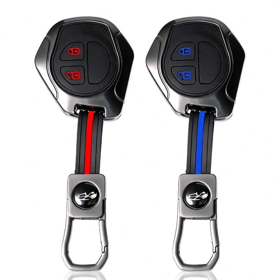 Ốp bảo vệ chìa khóa xe hơi 2 nút bằng hợp kim kẽm và silicon cho Suzuki Swift Ignis Vitara Liana Ciaz Baleno. - A - Xem 1