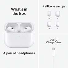 New  Air5 Wireless Earphones Noise Cancelling High Sound Quality Seventh Generation Wireless Sports Earphones ANC USB-C Wireless Earbuds, Bluetooth 5.4 Headphones HiFi Stereo, Bluetooth Earbuds With ENC Noise Cancelling Mic, IP7 Waterproof In Ear Earphones, 48H, LED Display Ear Buds For Pad Phone Workout Sports, White Special Birthday & Mother's Day Gift For Women Family - White - View 3
