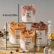 1PC Jelly Gel Scented Candle (Coffee/Matcha/Sakura/Taro/Lavender Multi Scents), Indoor Aroma, Home & Wedding Decor, Housewarming Birthday Gift, Present For Women - A - View 9