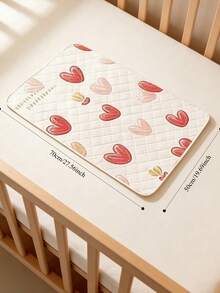 1pc Extra Large Waterproof Baby Mattress Protector - Fits Crib And Changing Table - Washable Durable Polyester Top Layer, Moderate Absorbency - Waterproof Backing To Protect Mattress From Leaks And Spills - Suitable For Newborns, Infants, Potty Training, Travel And Daycare Naps - Ideal Baby Shower Gift And Nursery Essential - Mattress - View 9