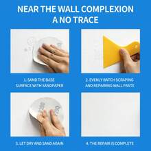 Wall Care Kit, Home Wall Stain, Graffiti, Renovation, Wall Paint Peeling, Crack Repair Paste - Repair Paste - View 5