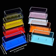 Stackable Acrylic Display Case, Dustproof Cover For Car Models, Garage Graffiti Style, Multiple Colors Available - Multicolor - View 3