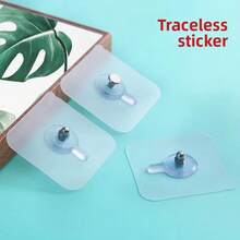 5pcs/10pcs/20pcs Adhesive Hooks, No Drill Damage, Strong Sticky Wall Hooks For Photo Frames, Paintings, No Nails Required - Multicolor - View 11
