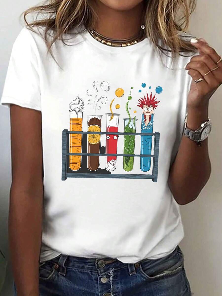Women T-Shirts - White - View 1
