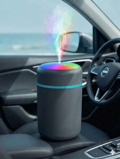 DOVVEE Mini Apple-Style Humidifier, Home Office Air Purifier, Essential Oil Diffuser Humidifier With LED Light