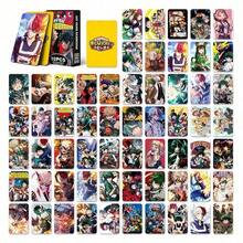 My Hero 1 Hộp (60 tấm thẻ Lomo + 32 nhãn dán) Thẻ ảnh độ phân giải cao Đồ sưu tập cho fan Hàng anime Quà tặng nhỏ Ngày lễ Tình nhân Giáng sinh Trang trí - anh hùng - Xem 4