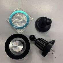 可调节360°旋转手机支架夹，适用于飞机、汽车、办公室、家庭等场所。 - 彩色 - 查看 3