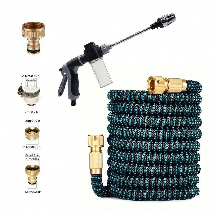 1件套水管喷嘴喷枪套装，高压花园浇水和洗车工具 - B - 查看 1